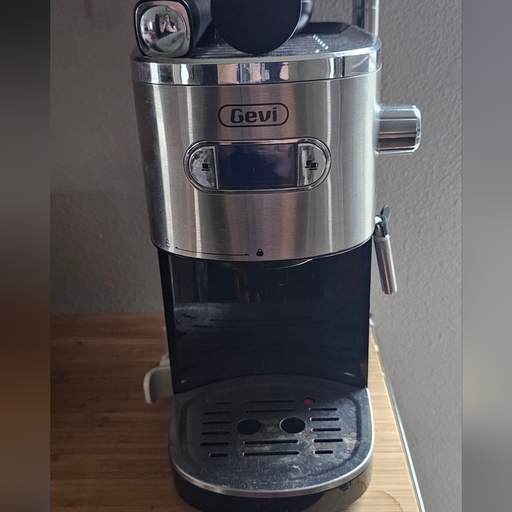 Gevi Stainless Steel Espresso Maker